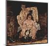 Egon Schiele (The family) Art Poster Print-null-Mounted Poster