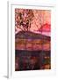 Egon Schiele Underground Sun-null-Framed Art Print