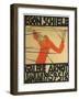Egon Shiele For Galerie Arnot-Egon Schiele-Framed Art Print