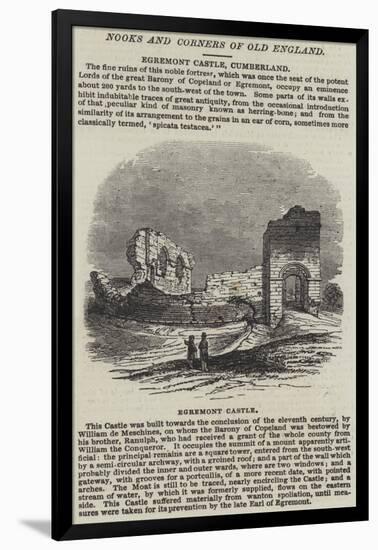 Egremont Castle, Cumberland-null-Framed Giclee Print