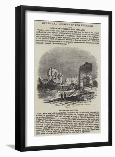 Egremont Castle, Cumberland-null-Framed Giclee Print