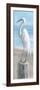 Egret by the Sea Crop-Danhui Nai-Framed Art Print