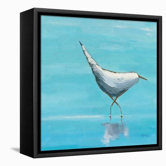 Egret I Bright-Phyllis Adams-Framed Stretched Canvas