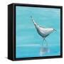 Egret I Bright-Phyllis Adams-Framed Stretched Canvas