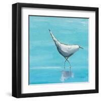 Egret I Bright-Phyllis Adams-Framed Art Print