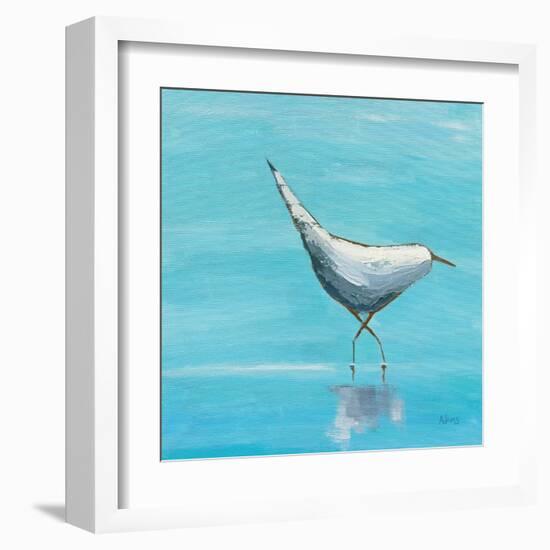 Egret I Bright-Phyllis Adams-Framed Art Print