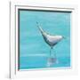 Egret I Bright-Phyllis Adams-Framed Art Print