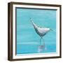 Egret I Bright-Phyllis Adams-Framed Art Print