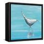 Egret I Bright-Phyllis Adams-Framed Stretched Canvas