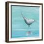 Egret I-Phyllis Adams-Framed Art Print