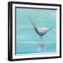 Egret I-Phyllis Adams-Framed Art Print