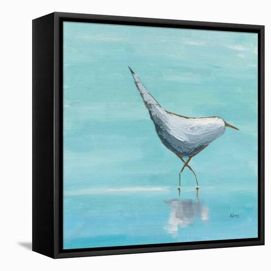 Egret I-Phyllis Adams-Framed Stretched Canvas