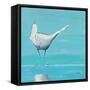 Egret II-Phyllis Adams-Framed Stretched Canvas