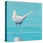 Egret II-Phyllis Adams-Stretched Canvas