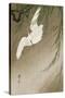 Egret in Storm-Koson Ohara-Stretched Canvas