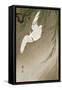 Egret in Storm-Koson Ohara-Framed Stretched Canvas