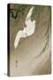 Egret in Storm-Koson Ohara-Stretched Canvas