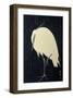 Egret in the Rain, 1925-1936-Ohara Koson-Framed Art Print