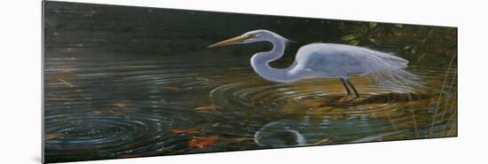 Egret-Michael Jackson-Mounted Giclee Print