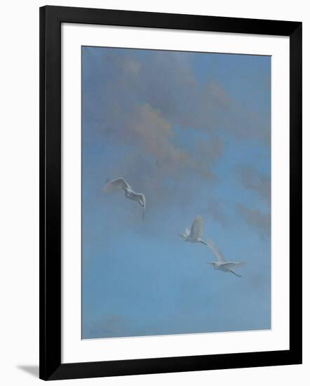 Egrets-Michael Jackson-Framed Giclee Print