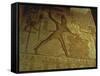 Egypt, Abu Simbel, Reliefs in Great Temple of Ramses II-null-Framed Stretched Canvas