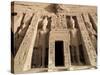 Egypt, Abu Simbel, Temple of Nefertari and Hathor-Michele Falzone-Stretched Canvas