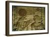 Egypt, Abydos, Stone Carvings of Seti I-Claudia Adams-Framed Photographic Print