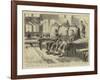 Egypt after the War, Our Sick at Cairo, the Convalescent Chair in the Palace of the Citadel-Frederic Villiers-Framed Giclee Print