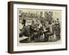 Egypt after the War, the Comforts of an Occupation, Recreation in Cairo-Frederic Villiers-Framed Giclee Print
