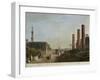 Egypt, Alexandria, Granite Pillars of Portico of Canopus, 1804-Luigi Mussini-Framed Giclee Print