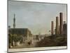 Egypt, Alexandria, Granite Pillars of Portico of Canopus, 1804-Luigi Mussini-Mounted Giclee Print