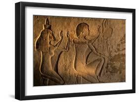 Egypt; Amarna; Mm6741; Archaeology; Artifact; 18Th Dynasty; Akhenaten; Amenhotep Iv,…, 2001 (Photo)-Kenneth Garrett-Framed Giclee Print