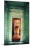 Egypt, Amarna, Tell El-Amarna, Necropolis, Tomb of Dignitary Ahmose, Niche with Statue-null-Mounted Giclee Print