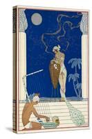 Egypt An Egyptian personage, and musician-Georges Barbier-Stretched Canvas
