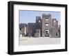 Egypt, Ancient Thebes, Medinet Habu, Temple of Ramses III, Royal Pavilion-null-Framed Giclee Print