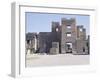 Egypt, Ancient Thebes, Medinet Habu, Temple of Ramses III, Royal Pavilion-null-Framed Giclee Print