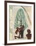 Egypt, Ancient Thebes, Shaykh 'Abd Al-Qurnah, Mural of Man Resting under Tree at Tomb of Menna-null-Framed Giclee Print