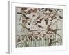 Egypt, Ancient Thebes, Shaykh 'Abd Al-Qurnah, Mural of Marshland Fowl and Cats at Tomb of Menna-null-Framed Giclee Print