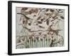 Egypt, Ancient Thebes, Shaykh 'Abd Al-Qurnah, Mural of Marshland Fowl and Cats at Tomb of Menna-null-Framed Giclee Print