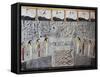 Egypt, Ancient Thebes, Valley of the Kings, Mural in Tomb of Ramses I-null-Framed Stretched Canvas