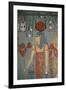 Egypt, Ancient Thebes, Valley of the Kings, Tomb of Horemheb, Mural Painting Depicting Goddess Isis-null-Framed Giclee Print