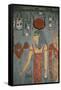 Egypt, Ancient Thebes, Valley of the Kings, Tomb of Horemheb, Mural Painting Depicting Goddess Isis-null-Framed Stretched Canvas