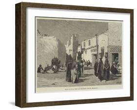 Egypt as it Is, Post and Telegraph Offices, Bellianah-Charles Auguste Loye-Framed Giclee Print