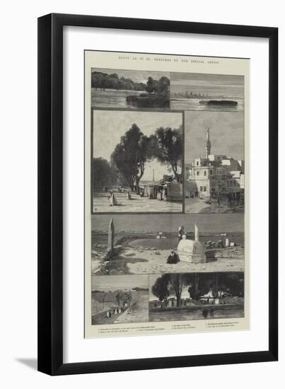 Egypt as it Is-Charles Auguste Loye-Framed Giclee Print