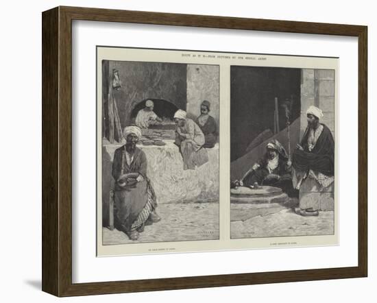 Egypt as it Is-Charles Auguste Loye-Framed Giclee Print