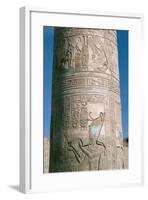 Egypt, Aswan, Kom Ombo, Temple of Sobek and Haroeri-null-Framed Giclee Print