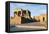 Egypt, Aswan, Kom Ombo, Temple of Sobek and Haroeri-null-Framed Stretched Canvas