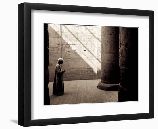 Egypt, Aswan, Philae, Temple of Isis-Michele Falzone-Framed Photographic Print