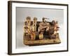 Egypt, Asyut, Bread Preparation, Wooden Model-null-Framed Giclee Print