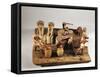 Egypt, Asyut, Bread Preparation, Wooden Model-null-Framed Stretched Canvas